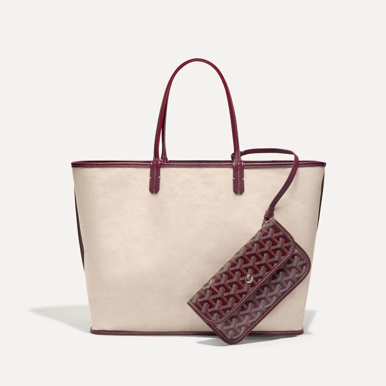 Goyard Saint Louis PM Bag Burgundy