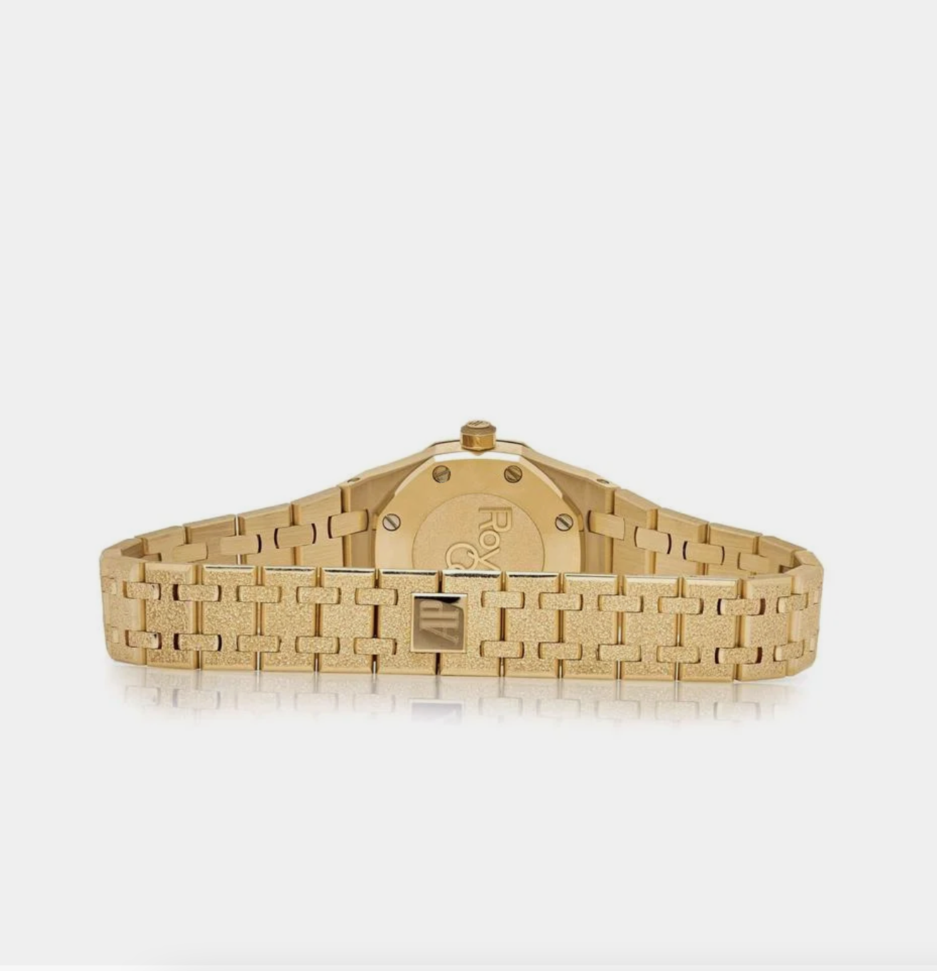 Audemars Piguet Royal Oak Mini Frosted Gold Quartz Ref 67630BA.GG.1312BA.01-B