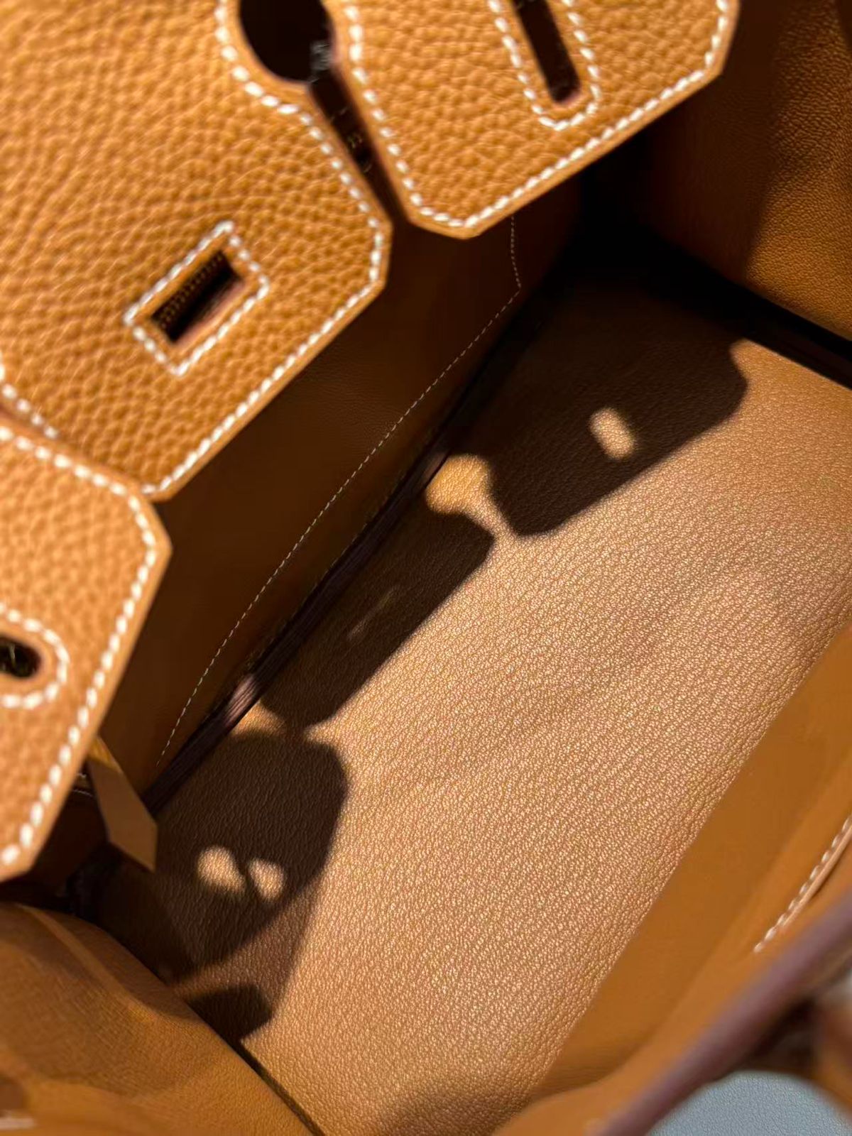 Hermés Birkin 25 Togo Gold GHW