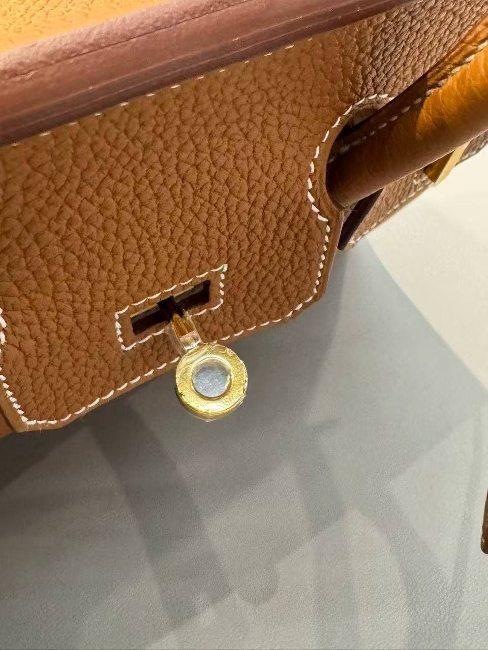 Hermés Birkin 25 Togo Gold GHW