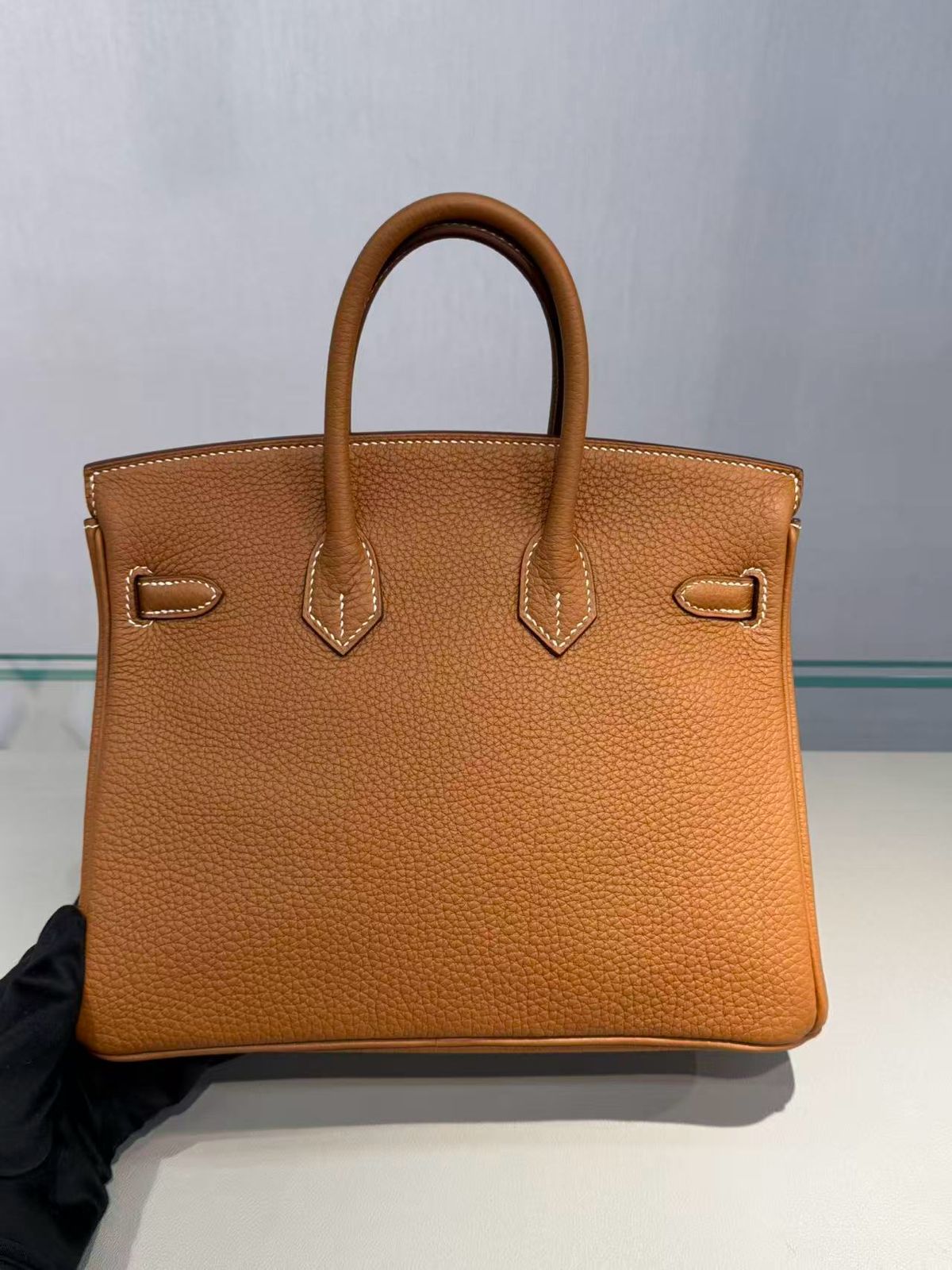 Hermés Birkin 25 Togo Gold GHW