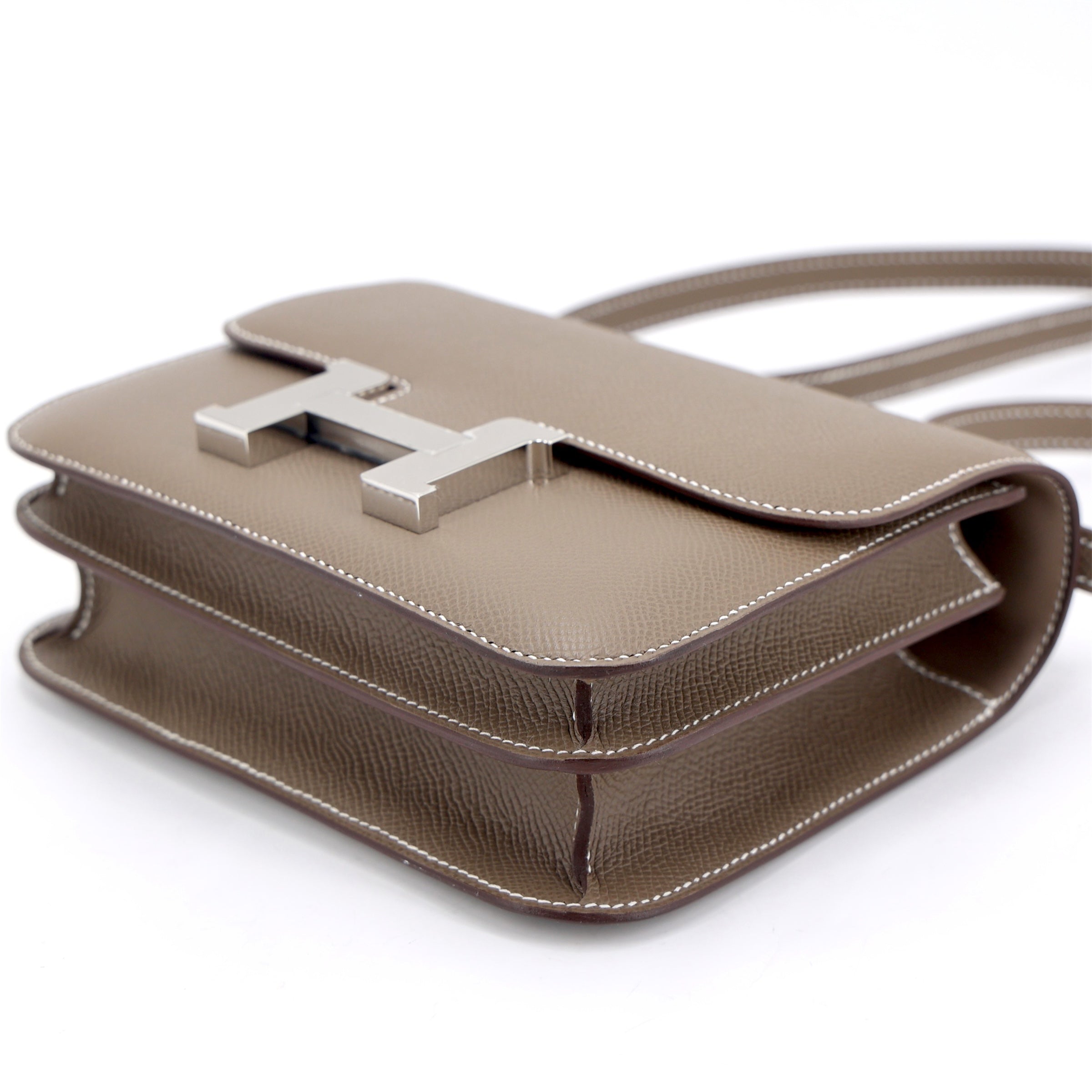 Hermès Constance Mini Etoupe PHW