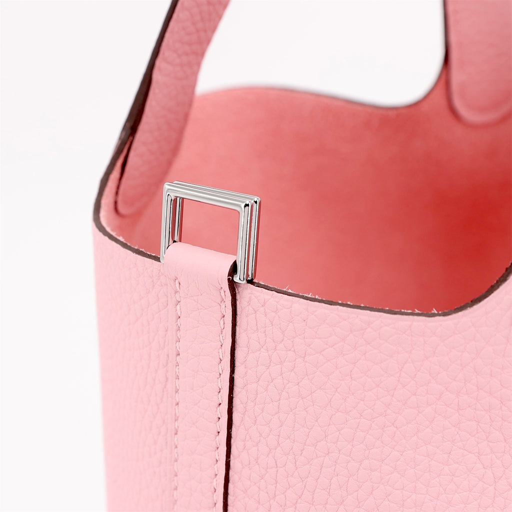 Hermès Picotin Lock 18 Rose Sakura PHW