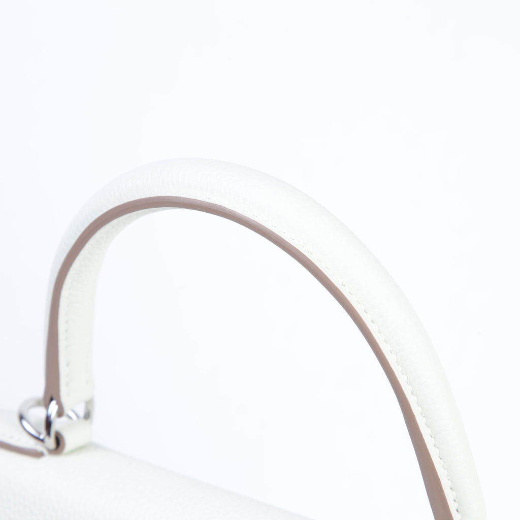 Hermès Kelly 25 Mushroom PHW