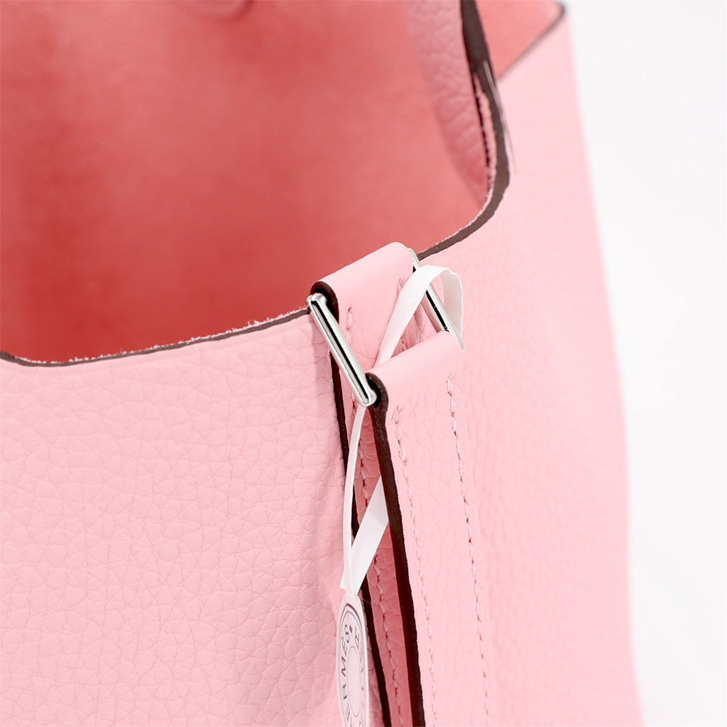 Hermès Picotin Lock 18 Rose Sakura PHW