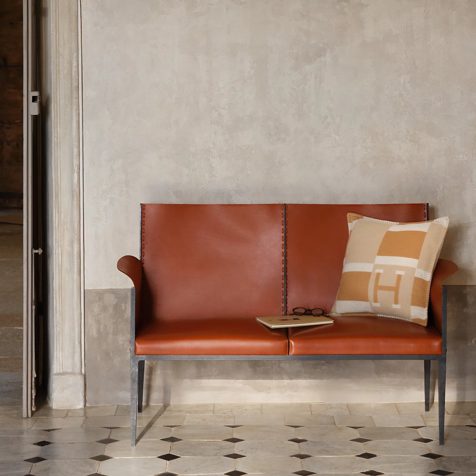 Hermès Avalon Bayadere Pillow