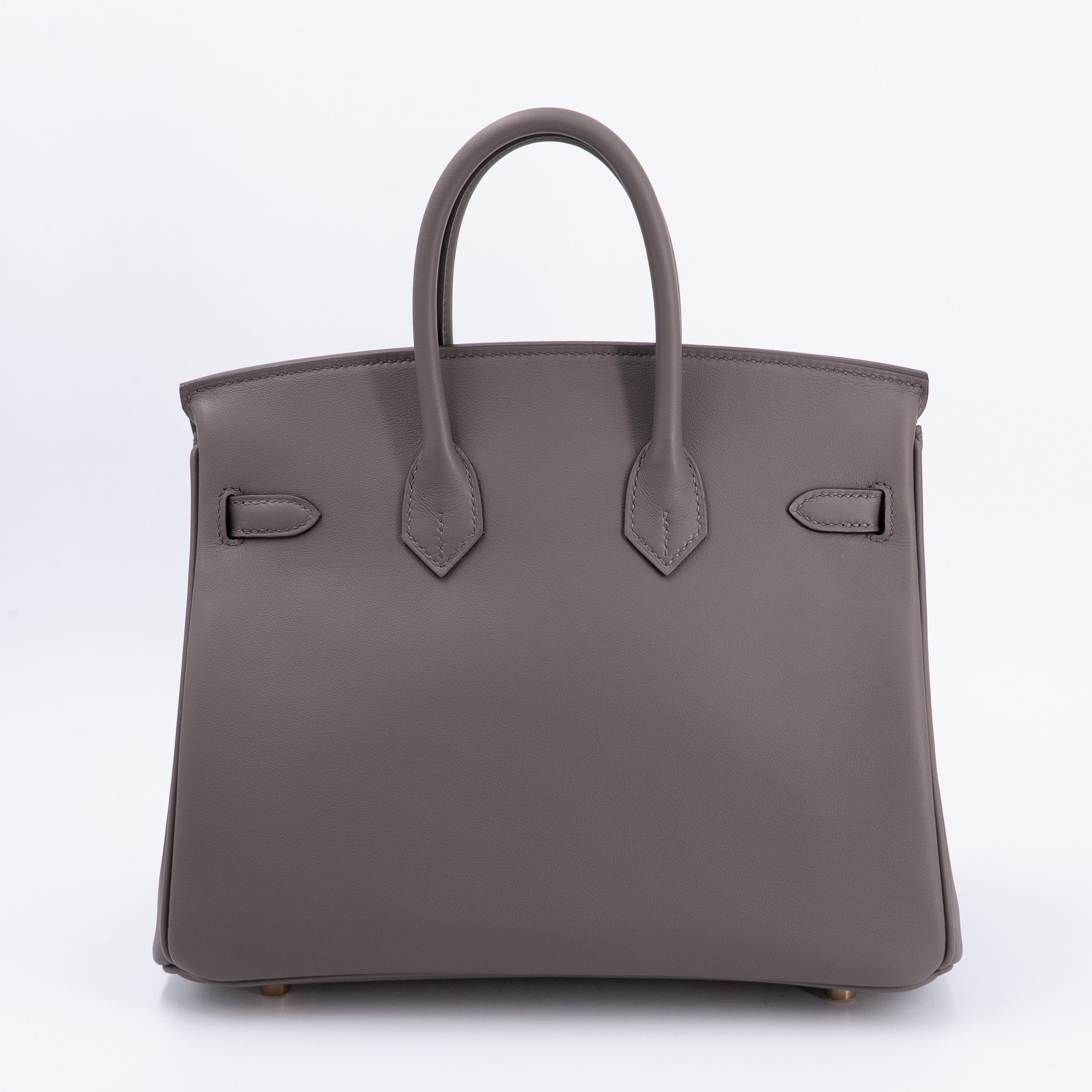 Hermès Birkin 25 Etain Swift leather GHW