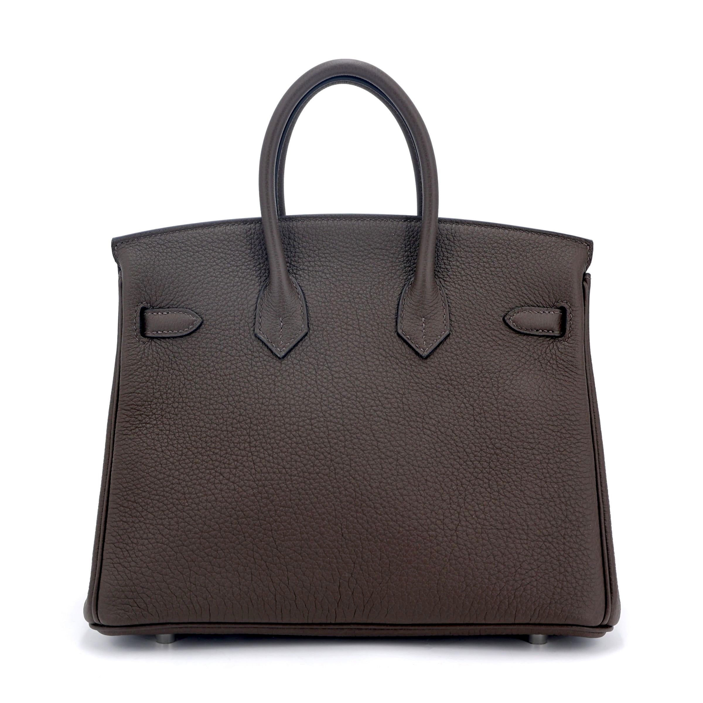 Hermès Birkin 25 Ecorce PHW