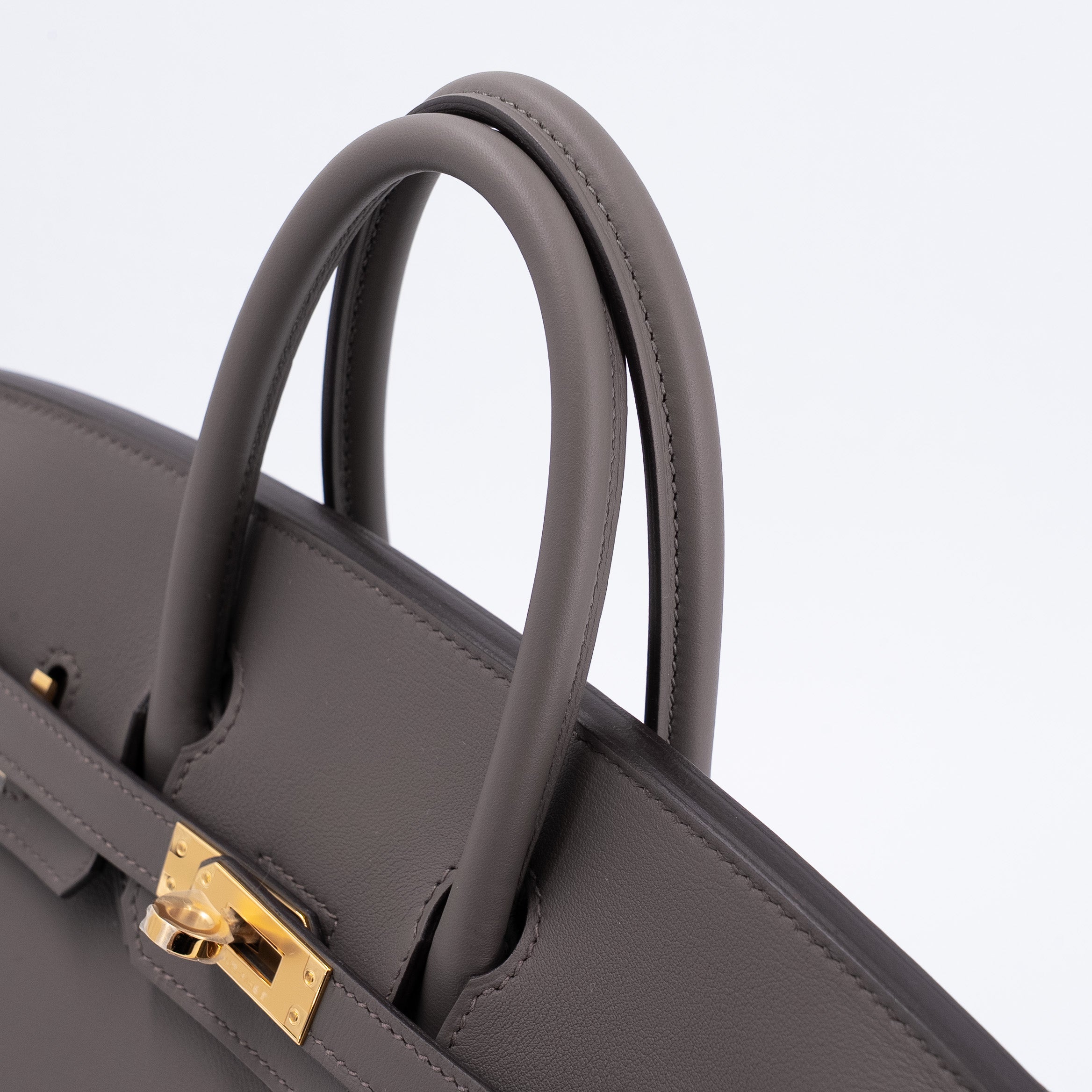 Hermès Birkin 25 Etain Swift leather GHW