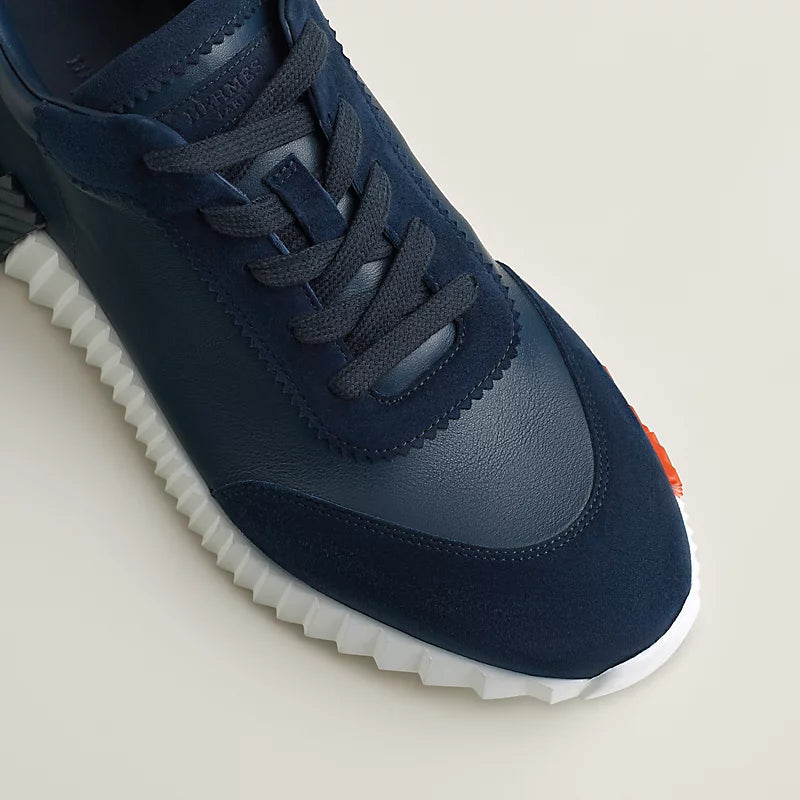 Hermès Mens Bouncing Sneaker Bleu Ccéan