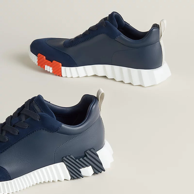Hermès Mens Bouncing Sneaker Bleu Ccéan