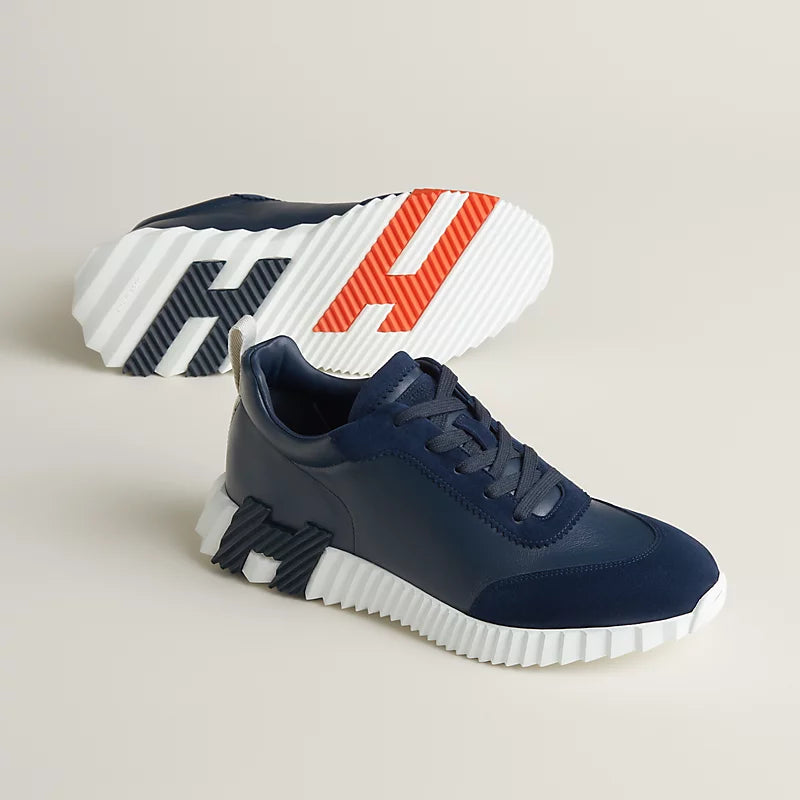 Hermès Mens Bouncing Sneaker Bleu Ccéan