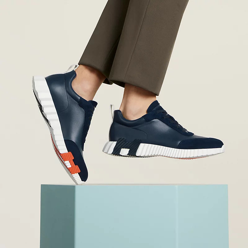Hermès Mens Bouncing Sneaker Bleu Ccéan