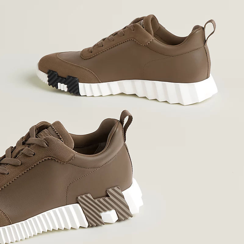 Hermès Mens Bouncing Sneaker Étoupe