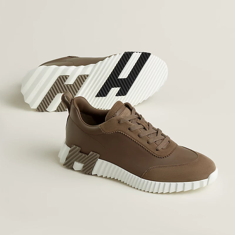 Hermès Mens Bouncing Sneaker Étoupe