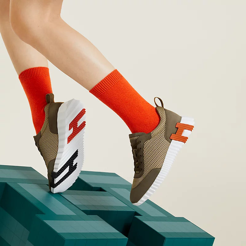 Hermès Bouncing Sneaker Vert Toundra