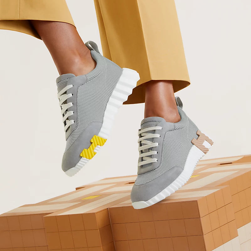 Hermès Bouncing Sneaker Gris Tempérance