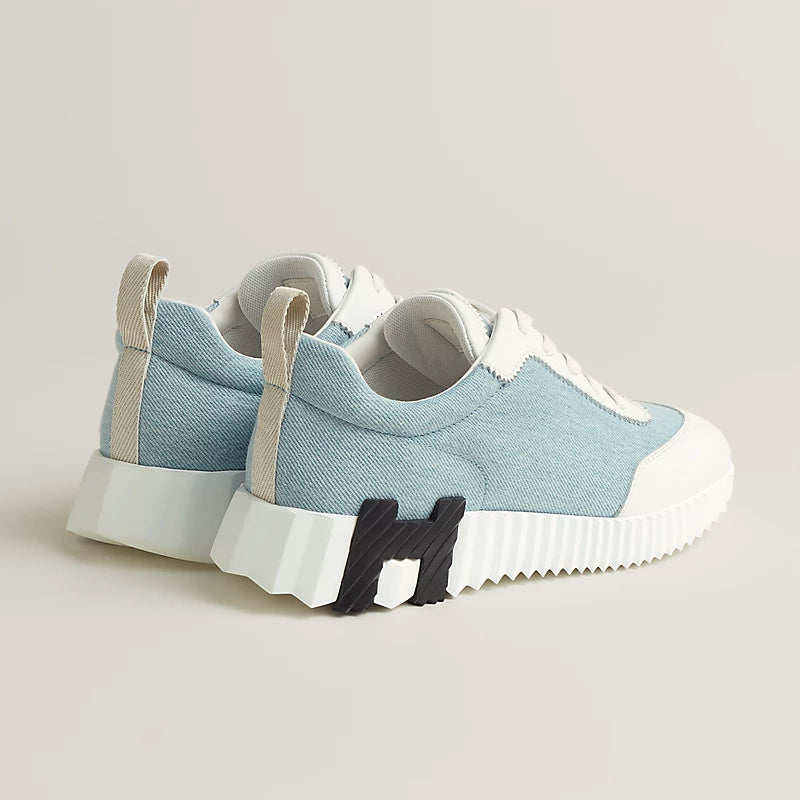 Hermès Bouncing Sneaker Bleu Clair / Blanc
