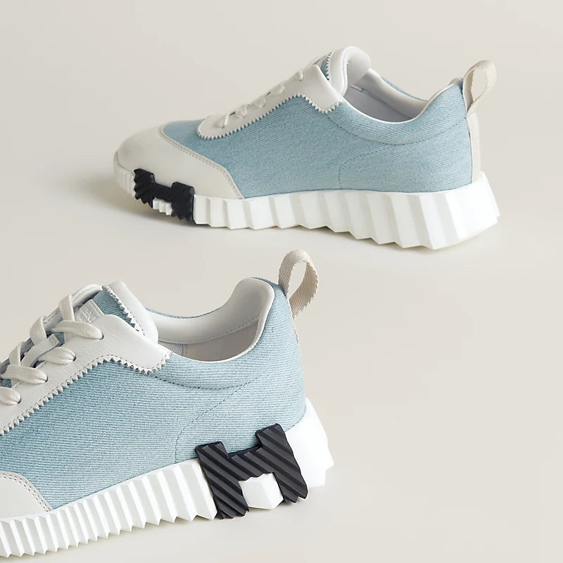 Hermès Bouncing Sneaker Bleu Clair / Blanc