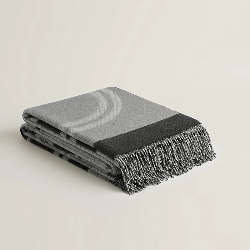 Hermès Brides de Gala blanket anthracite