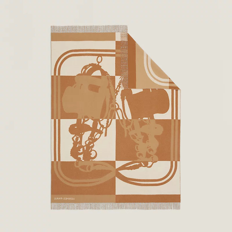 Hermès Brides de Gala blanket liège