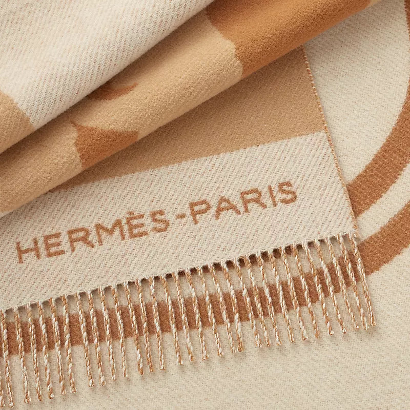 Hermès Brides de Gala blanket liège
