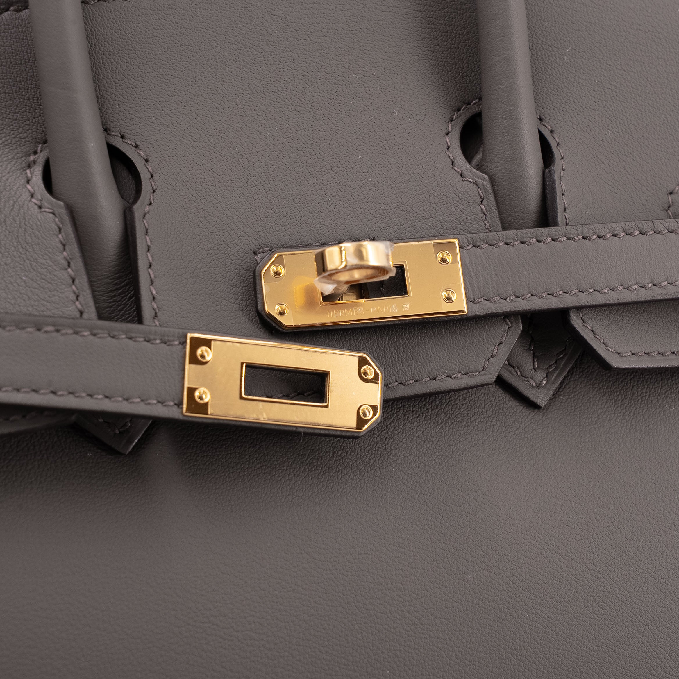 Hermès Birkin 25 Etain Swift leather GHW