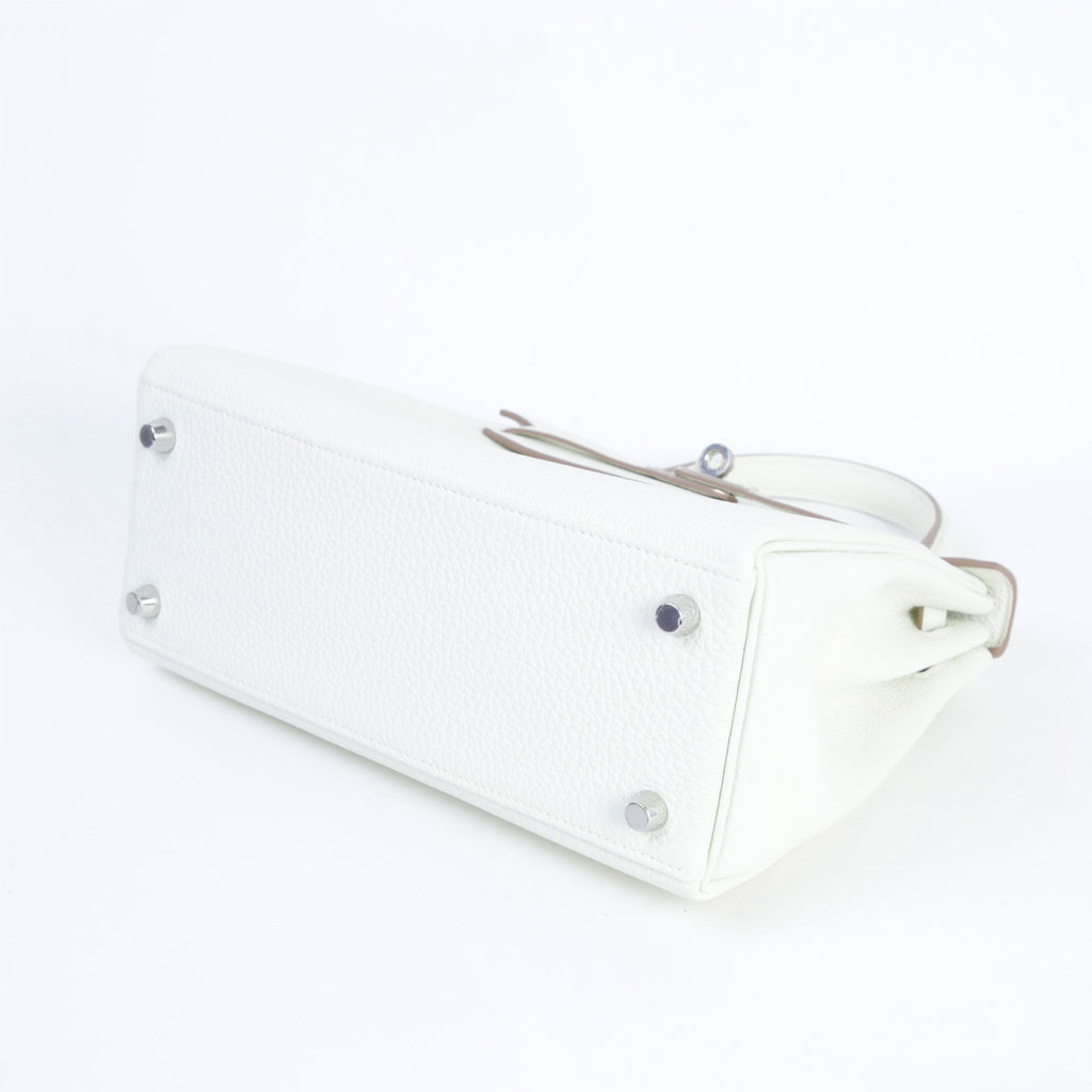 Hermès Kelly 25 Mushroom PHW