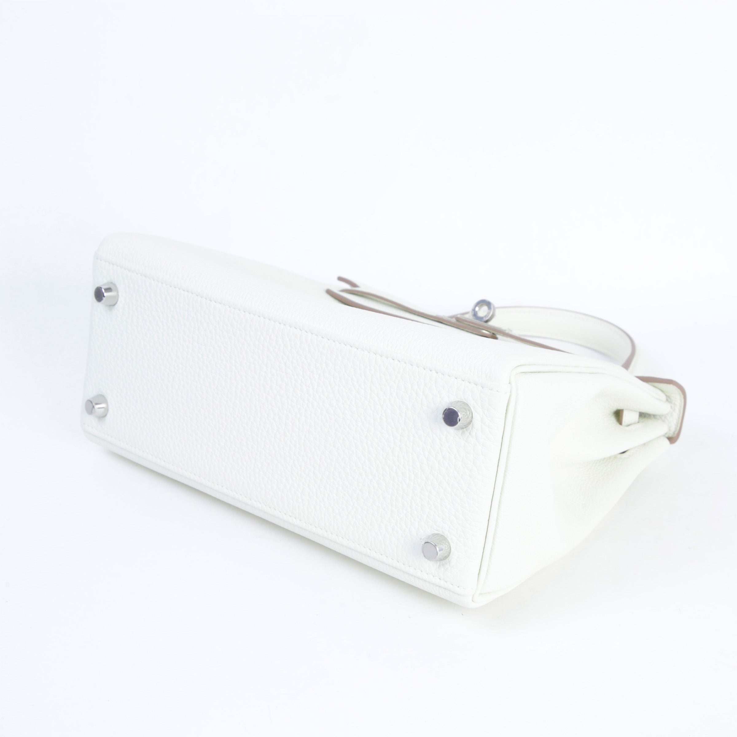 Hermès Kelly 25 Mushroom PHW