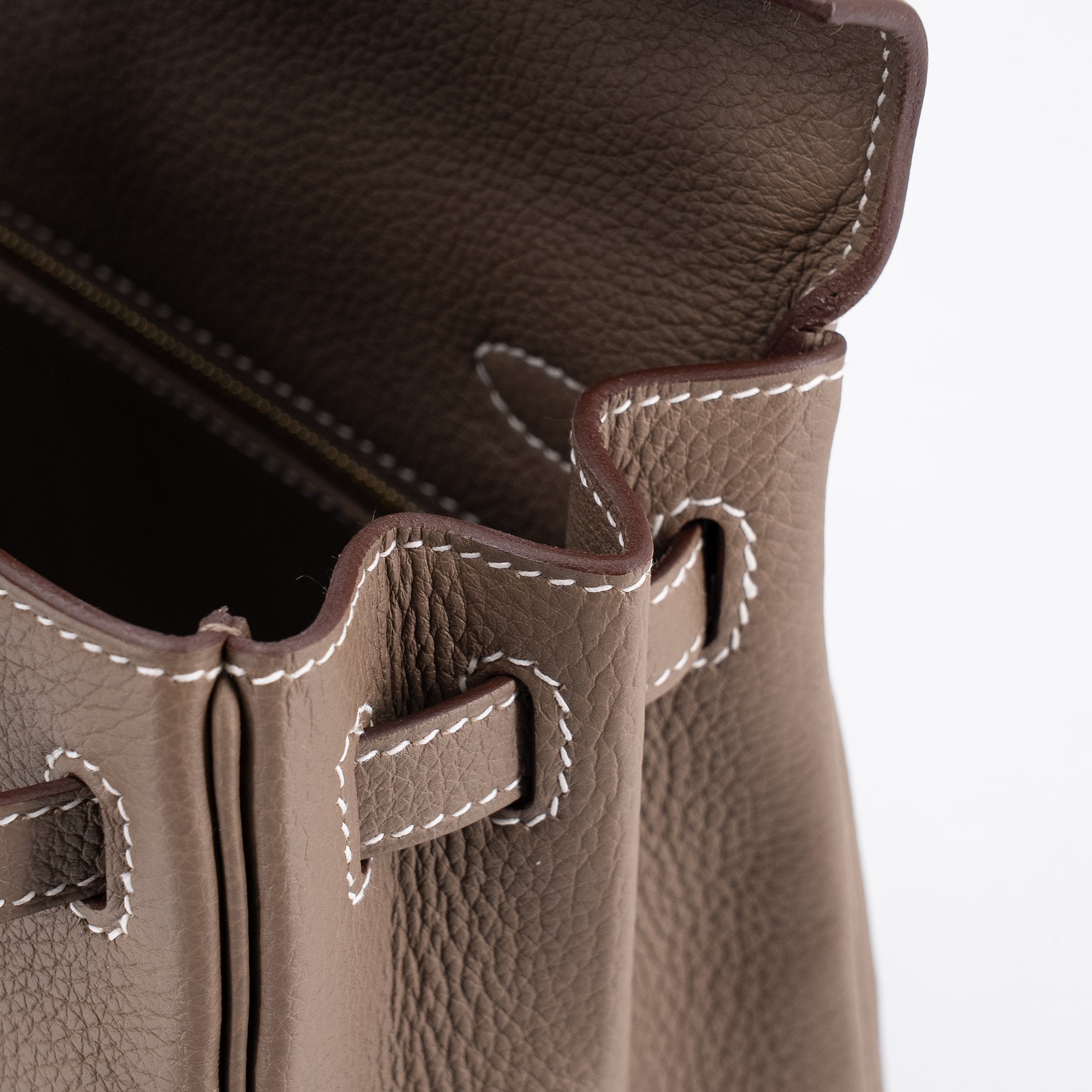 Hermès Kelly 25 Etoupe GHW