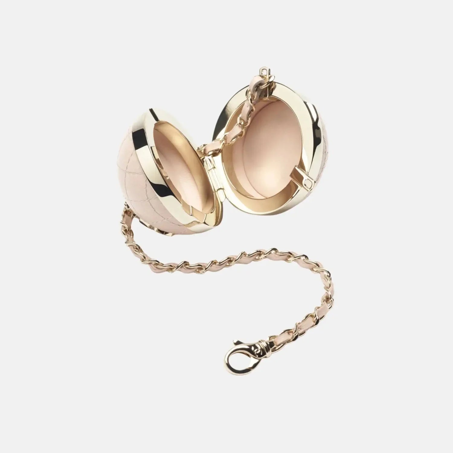 Chanel Mini Bag Charm - Beige