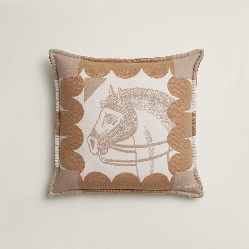 Hermès Cheval Joker pillow