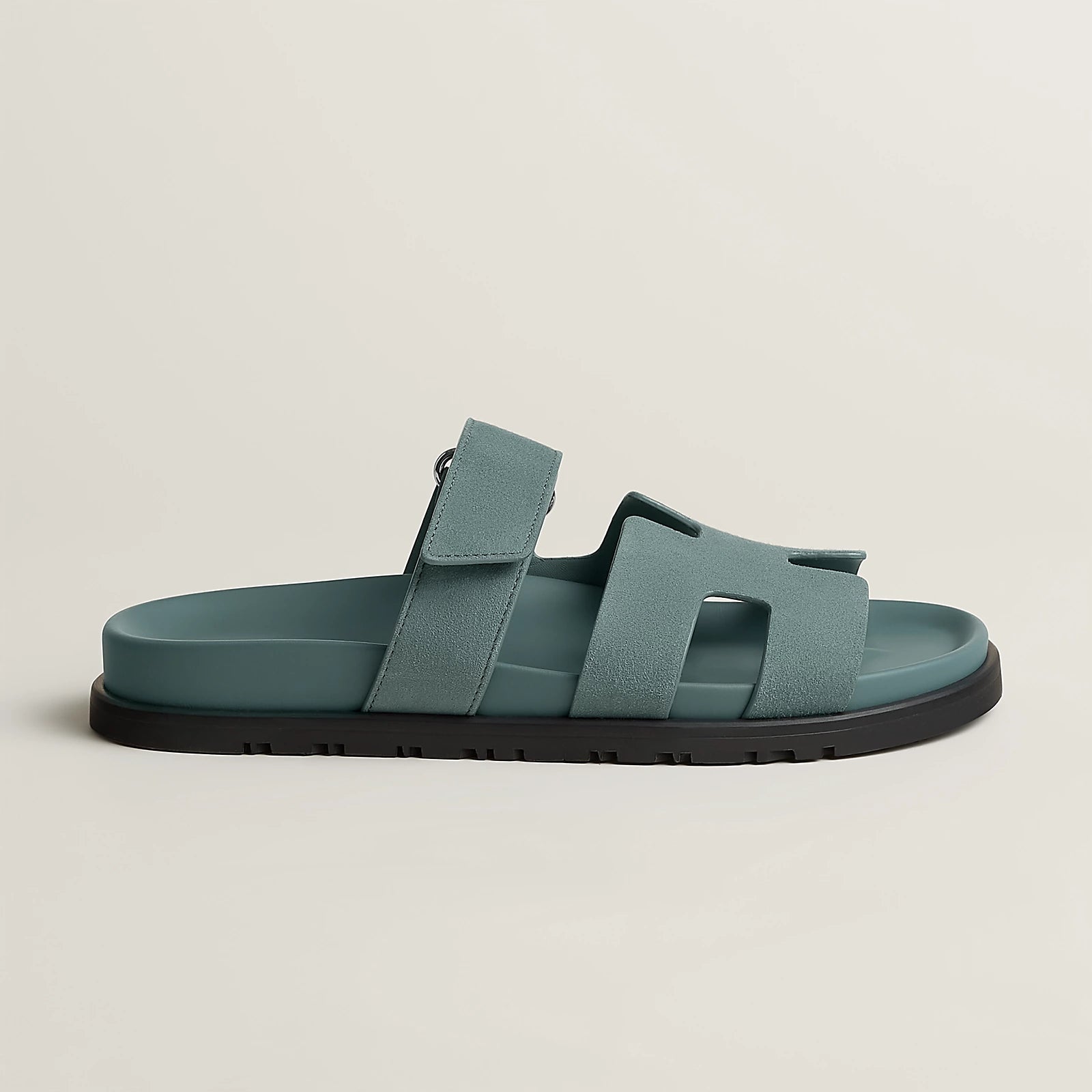 Hermès Chypre Sandals Bleu Tonnerre
