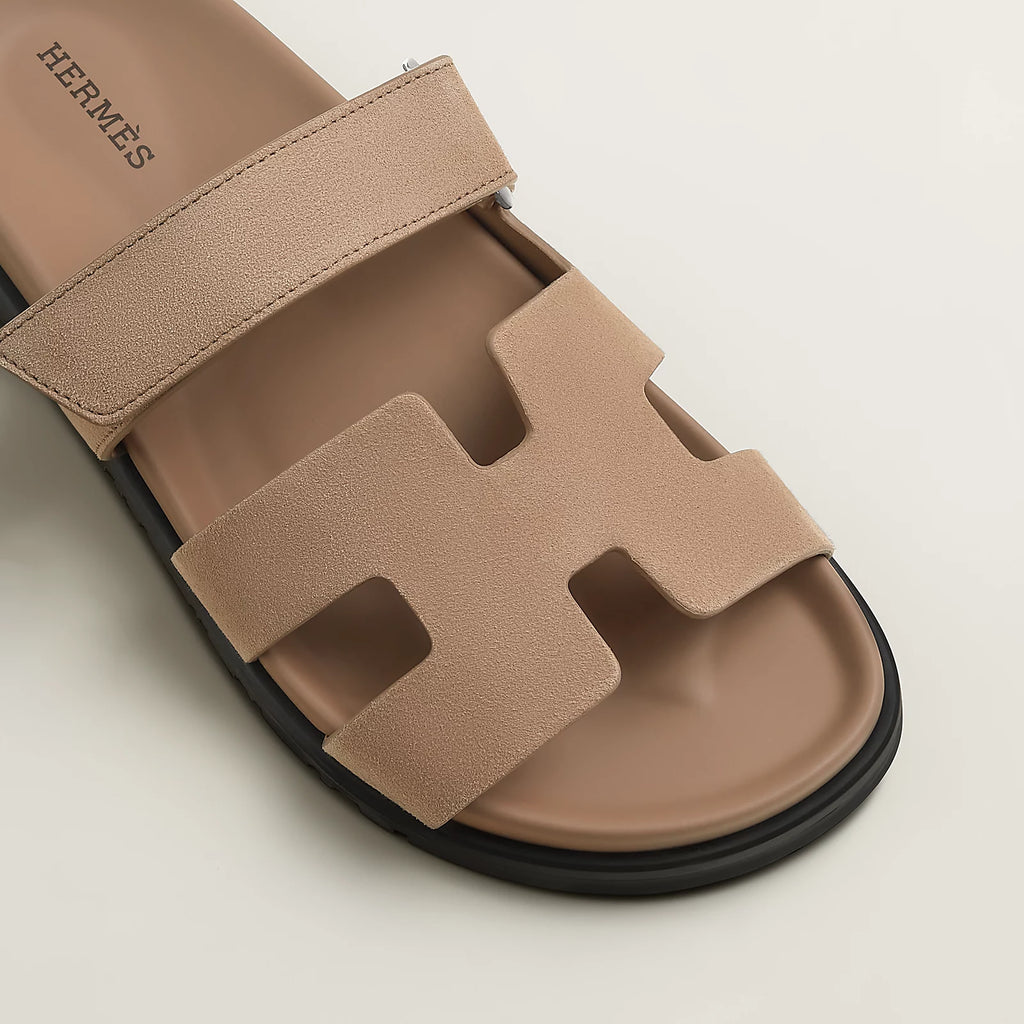 Hermès Chypre Sandals Beige Sable