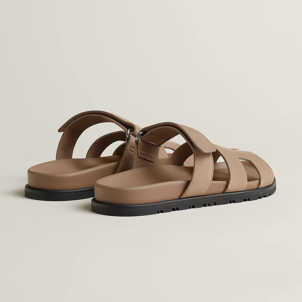 Hermès Chypre Sandals Beige Sable