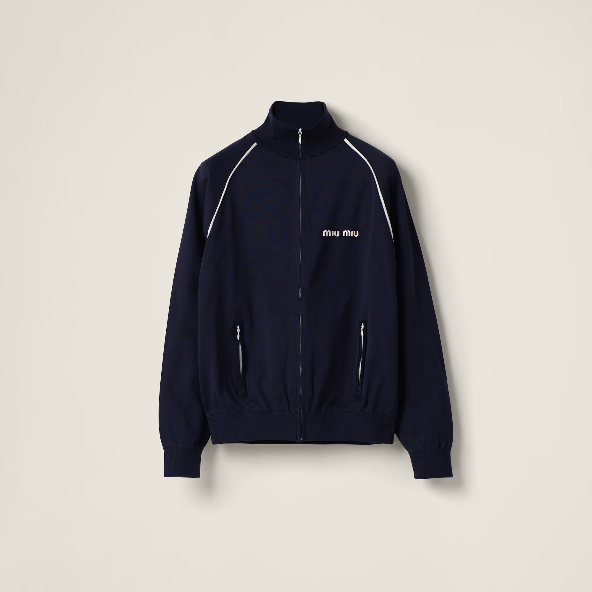 Miu Miu Technical yarn sweatshirt