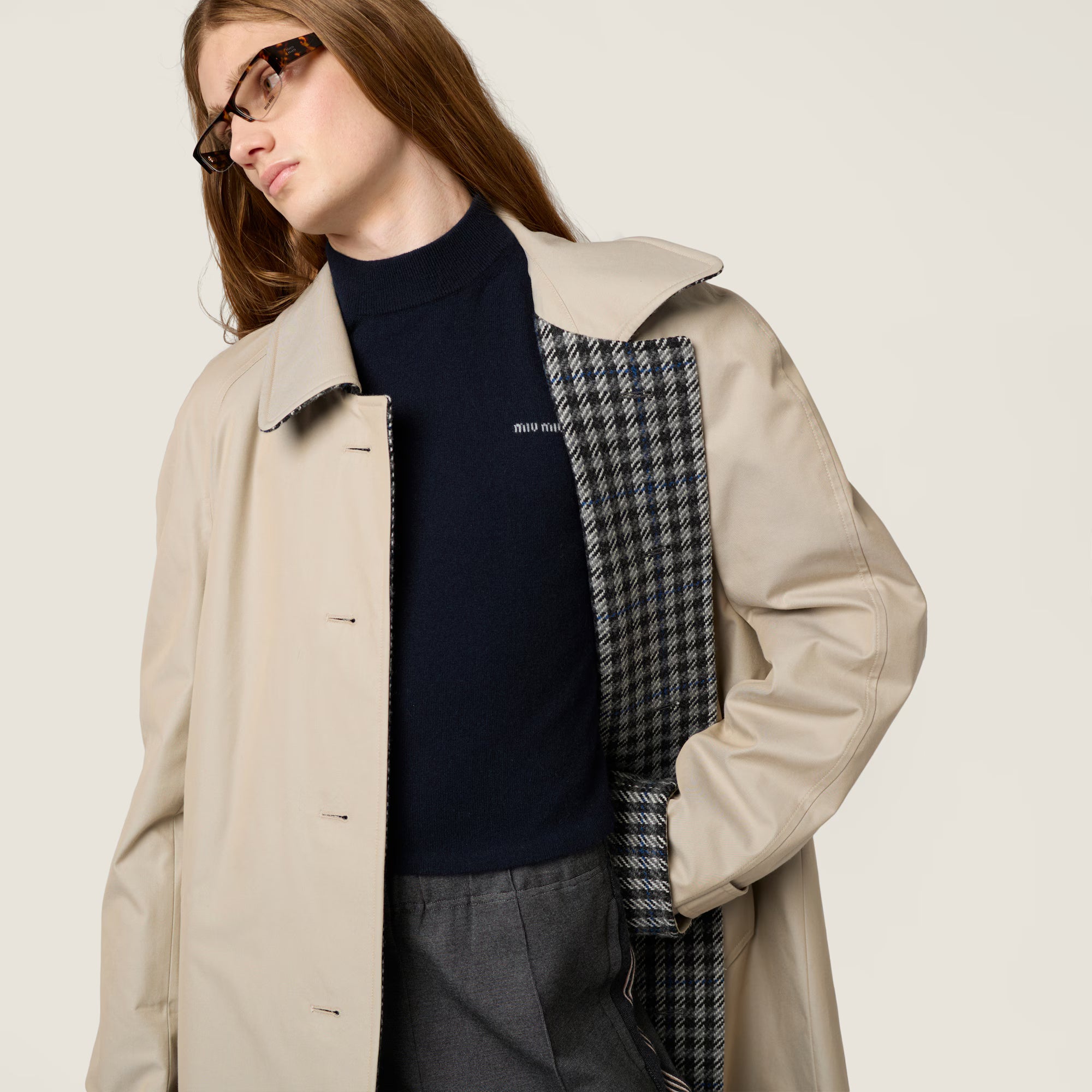 Miu Miu Cashmere sweater Navy