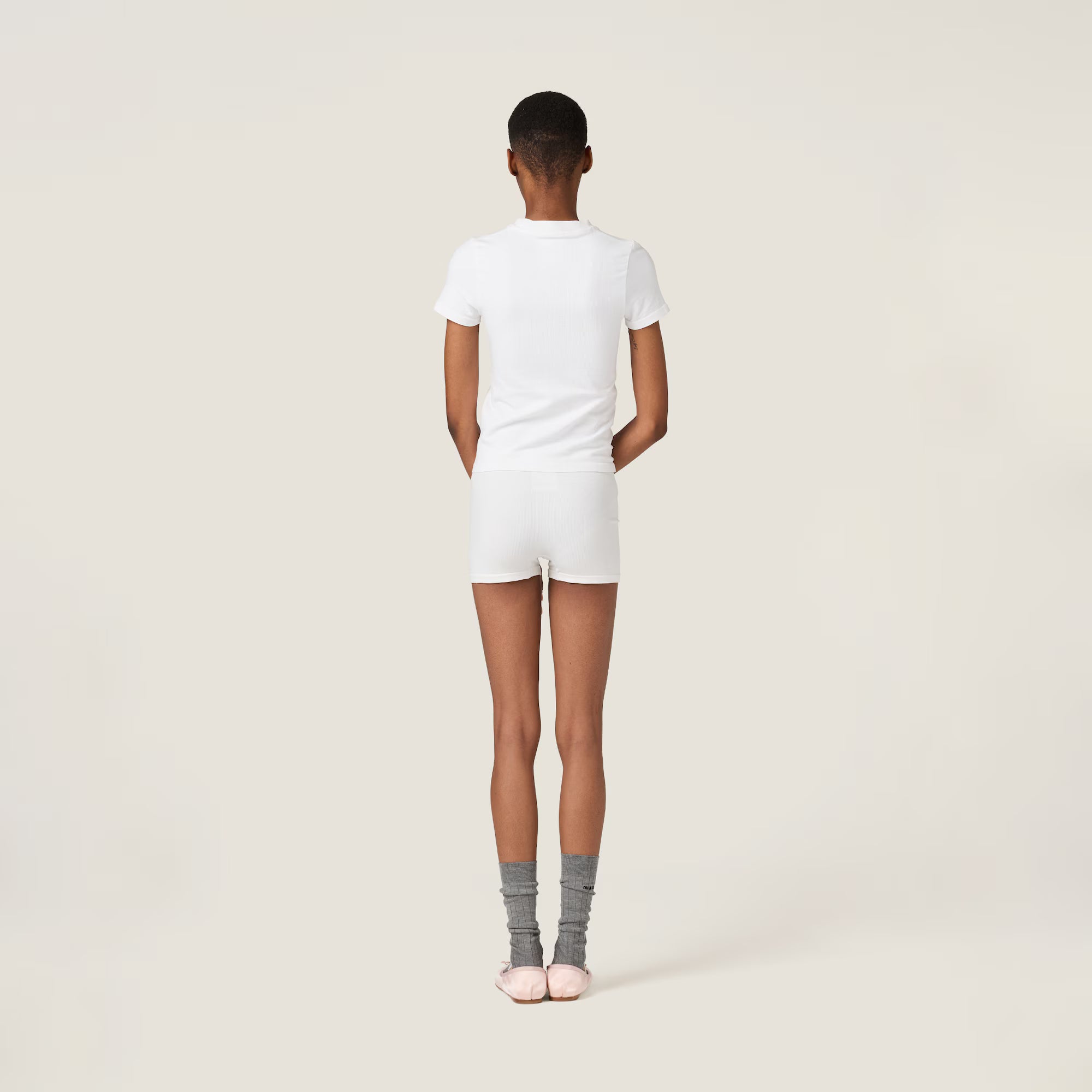 Miu Miu IVY crochet handbag with feathers