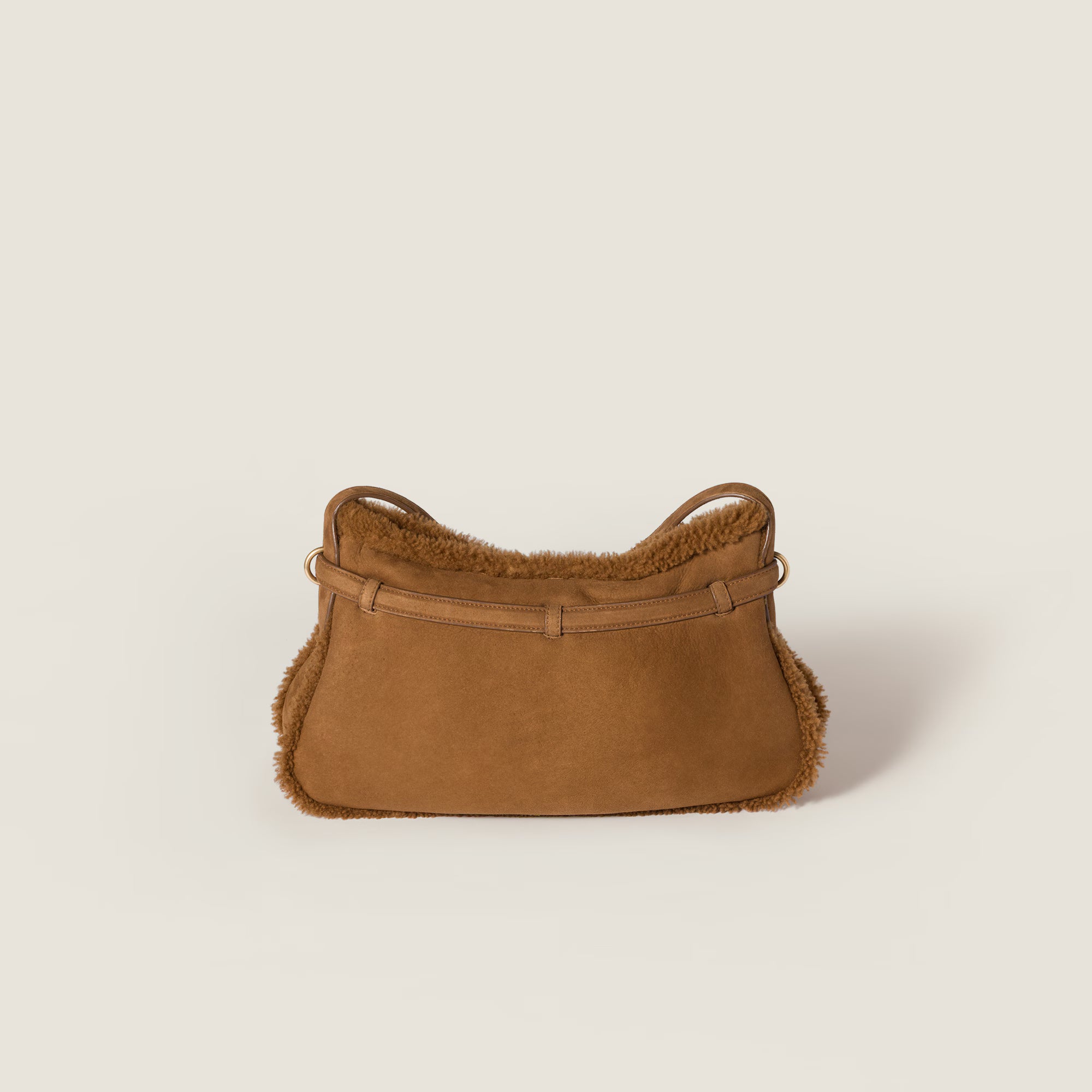 Miu Miu Aventure shearling bag