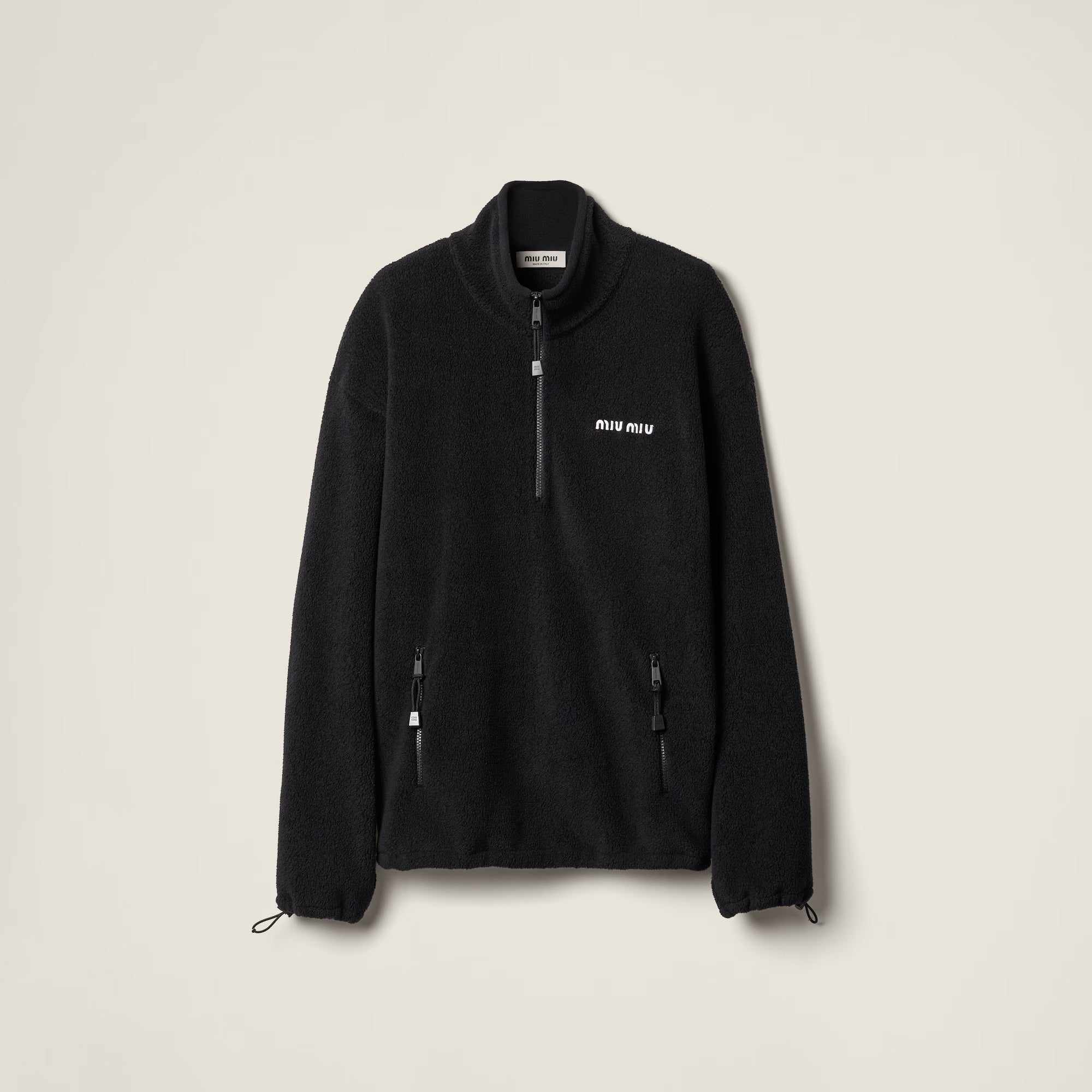 Miu Miu Fleece sweatshirt