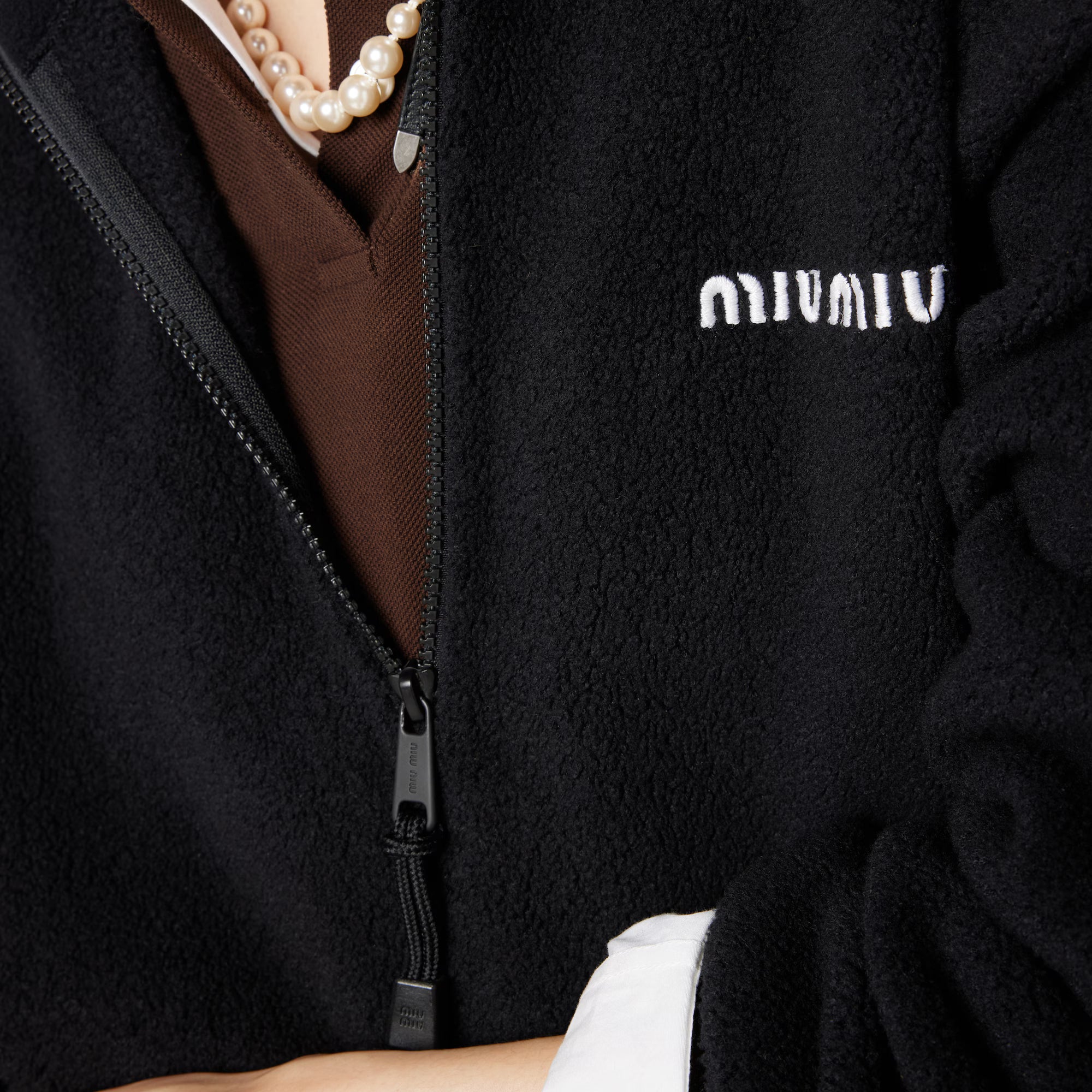 Miu Miu Fleece sweatshirt