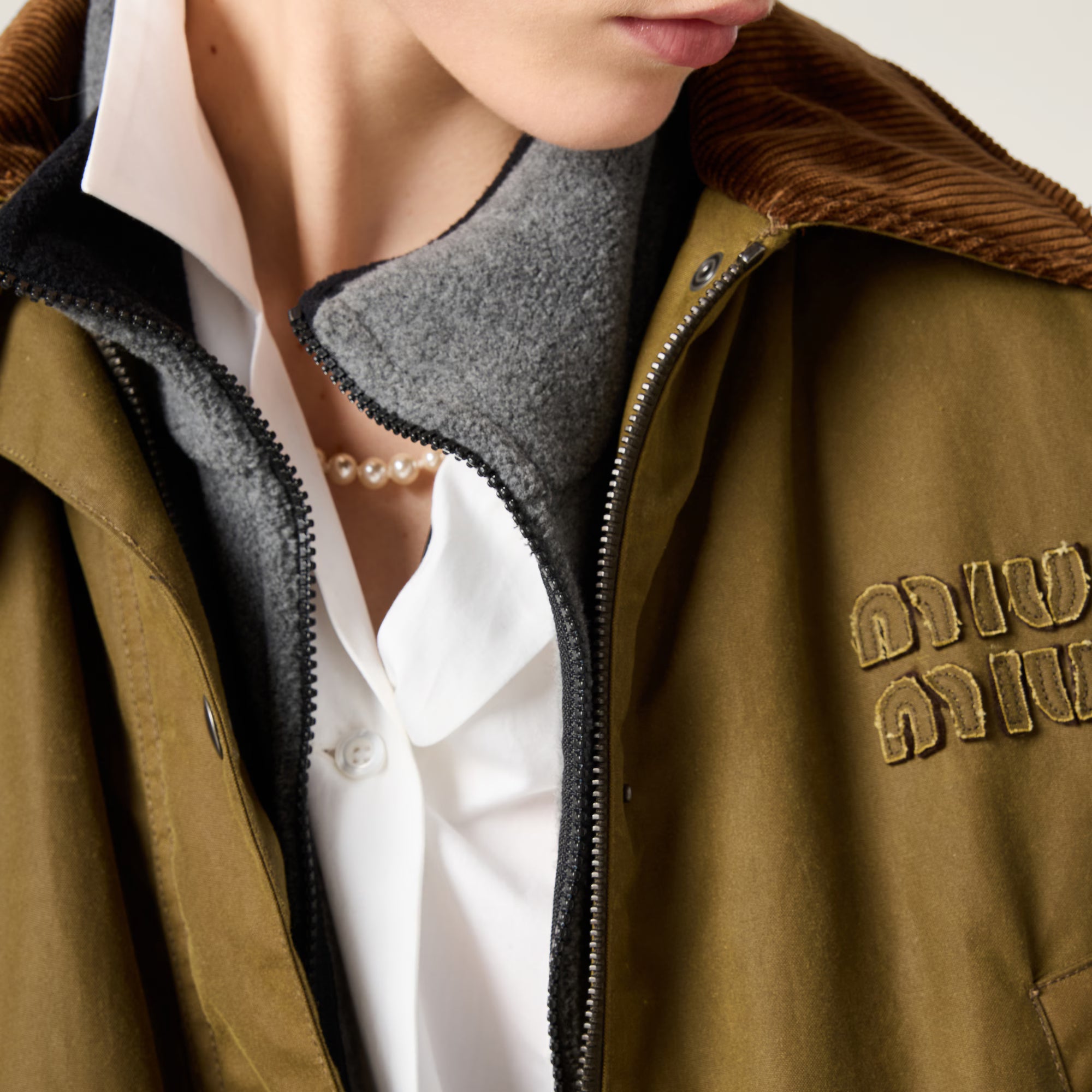 Miu Miu Fleece sweatshirt