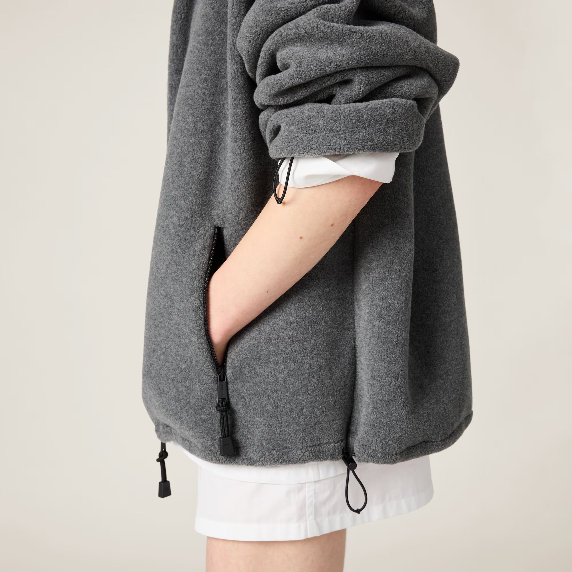 Miu Miu Fleece sweatshirt