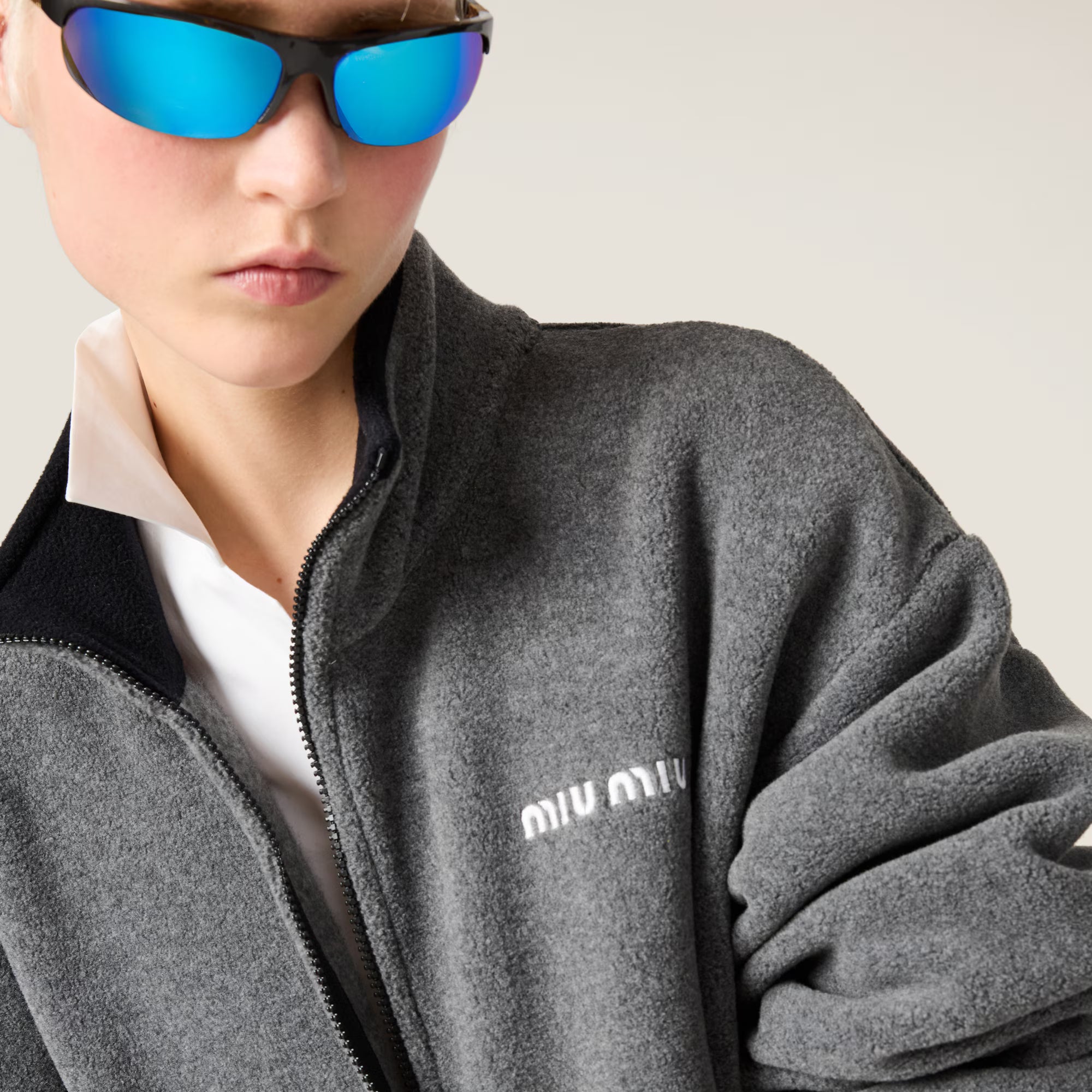 Miu Miu Fleece sweatshirt