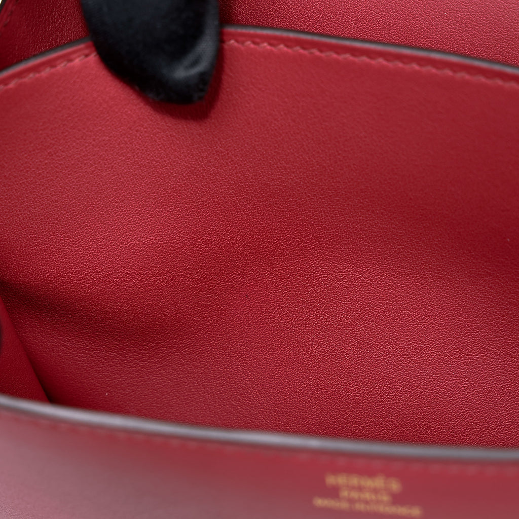 Hermès Constance Mini Rouge Grenat GHW