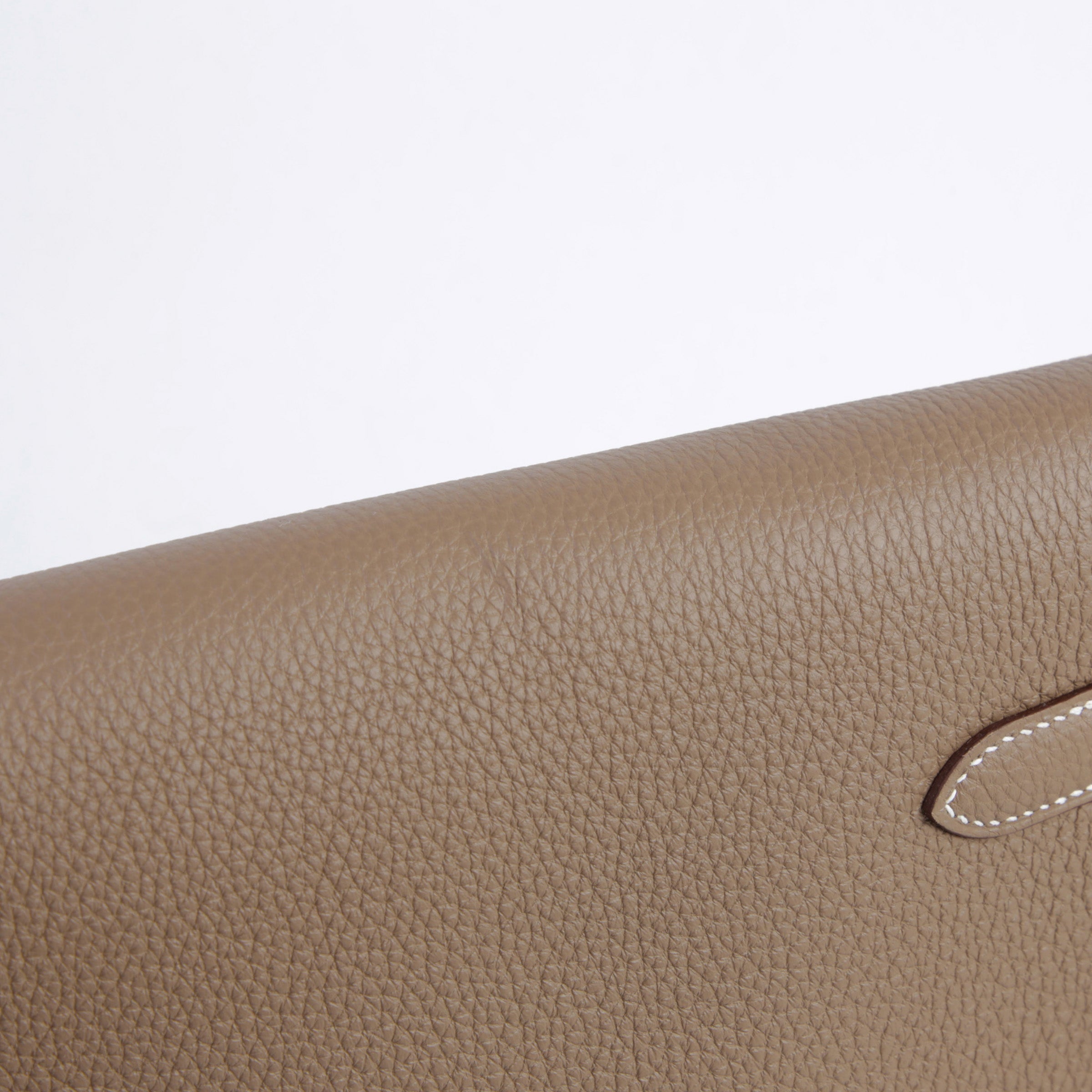 Hermès Kelly Dépêches Etoupe PHW