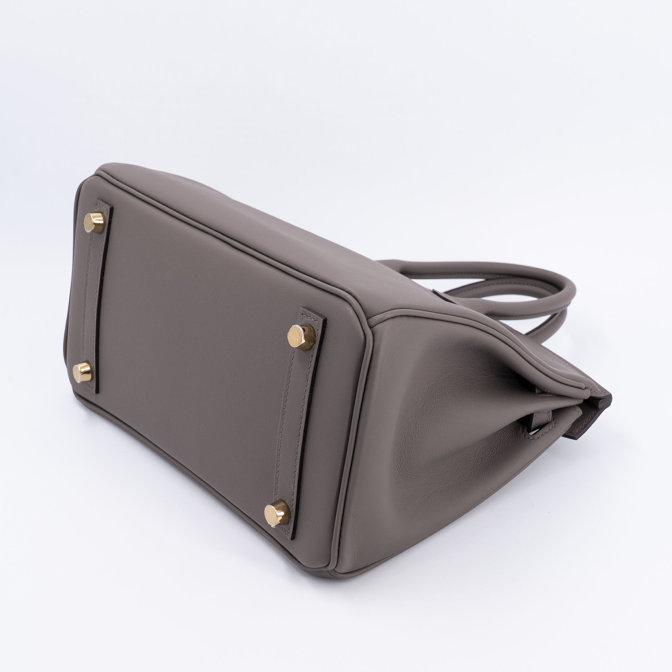 Hermès Birkin 25 Etain Swift leather GHW