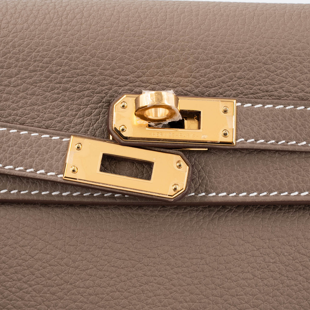 Hermès Kelly 25 Etoupe GHW