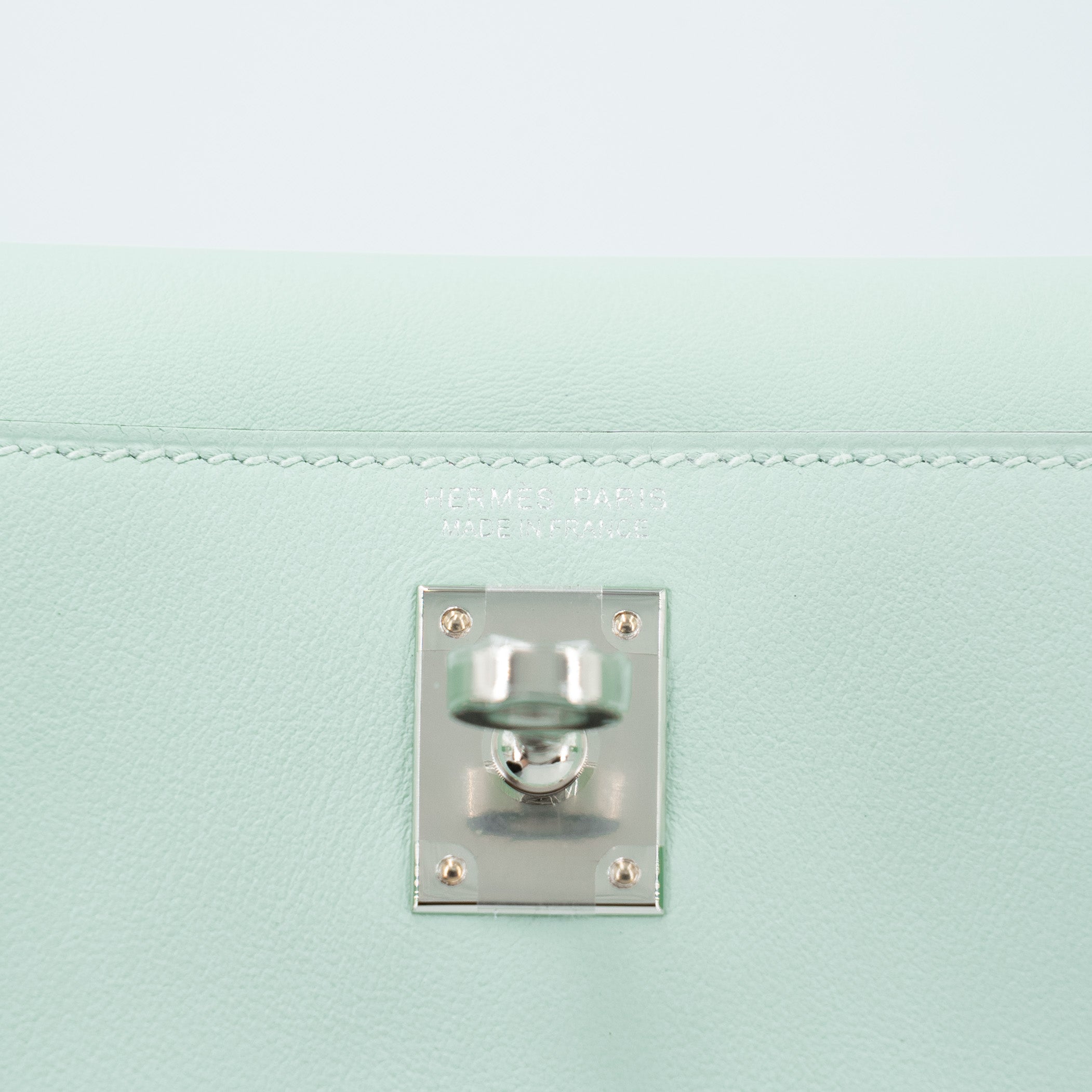 Hermès Kelly Danse Swift Vert Peppermint PHW