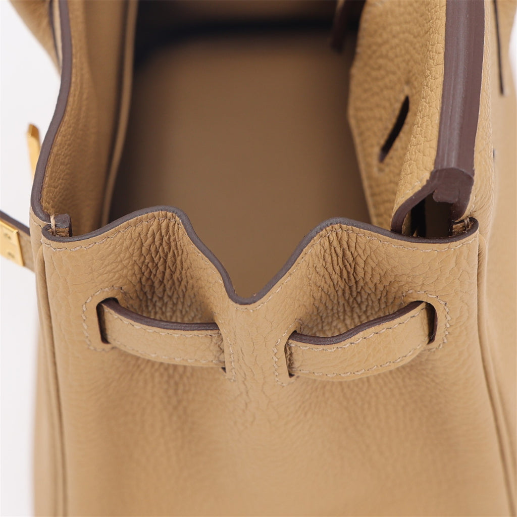 Hermès Birkin 25 Biscuit GHW